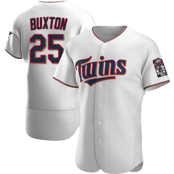 Byron Buxton Men's Authentic Minnesota Twins White Home Jersey