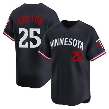 Byron Buxton Youth Limited Minnesota Twins Navy Alternate Jersey