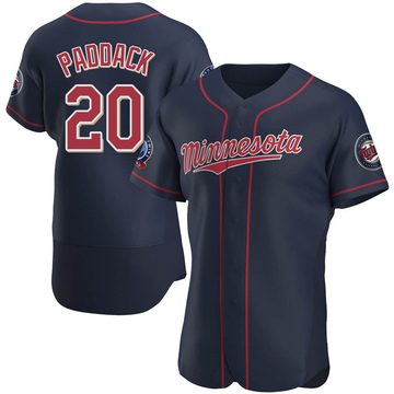 Chris Paddack Men's Authentic Minnesota Twins Navy Alternate 60th Season Jersey