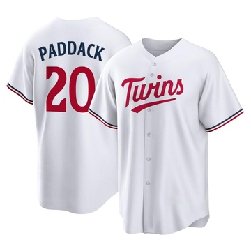 Chris Paddack Men's Replica Minnesota Twins White Home Jersey