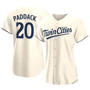 Chris Paddack Women's Authentic Minnesota Twins Cream Alternate Jersey