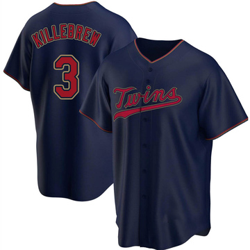 Harmon Killebrew Men's Replica Minnesota Twins Navy Alternate Jersey