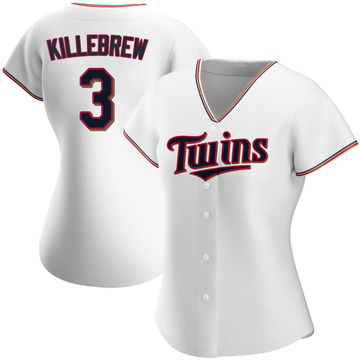 Harmon Killebrew Women's Authentic Minnesota Twins White Home Jersey