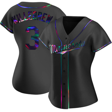 Harmon Killebrew Women's Replica Minnesota Twins Black Holographic Alternate Jersey