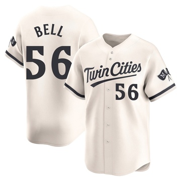 Josh Bell Men's Limited Minnesota Twins Cream Alternate Jersey