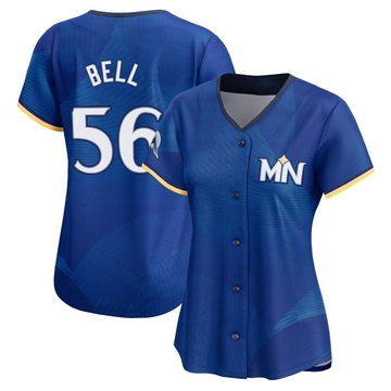 Josh Bell Women's Limited Minnesota Twins Royal 2024 City Connect Jersey