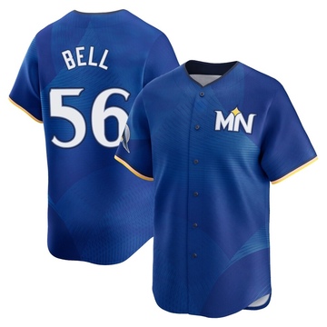 Josh Bell Youth Limited Minnesota Twins Royal 2024 City Connect Jersey