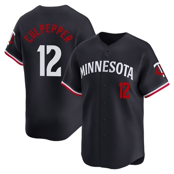 Kaelen Culpepper Youth Limited Minnesota Twins Navy Alternate Jersey