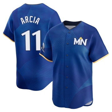 Orlando Arcia Men's Limited Minnesota Twins Royal 2024 City Connect Jersey