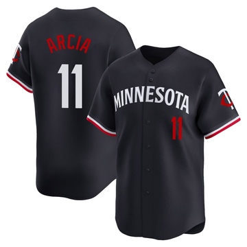 Orlando Arcia Youth Limited Minnesota Twins Navy Alternate Jersey