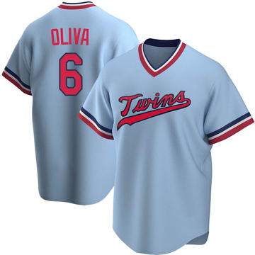 Tony Oliva Youth Replica Minnesota Twins Light Blue Road Cooperstown Collection Jersey